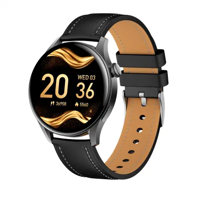 1.32 Polegada tela redonda 360*360 wearfit pro chamando smartwatch monitor de freqüência cardíaca esportes relógio inteligente pulseira dw3
